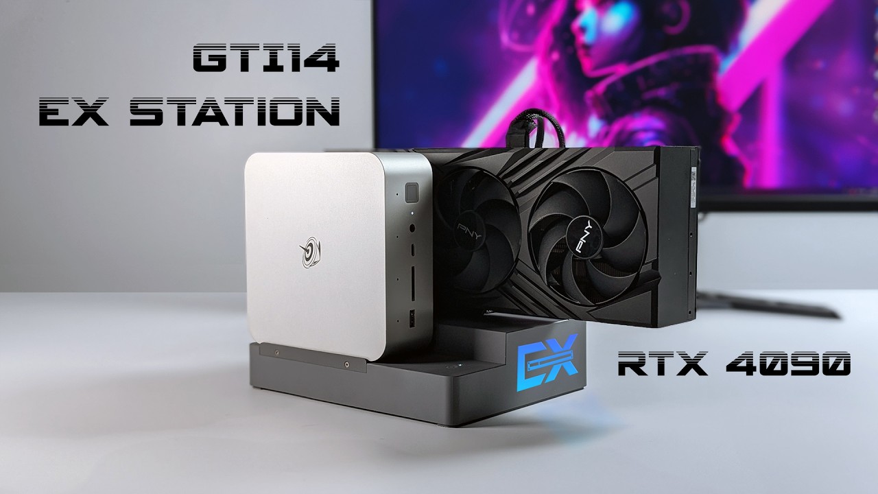 迷你電腦搭配OCuLink外接顯卡遊戲設定