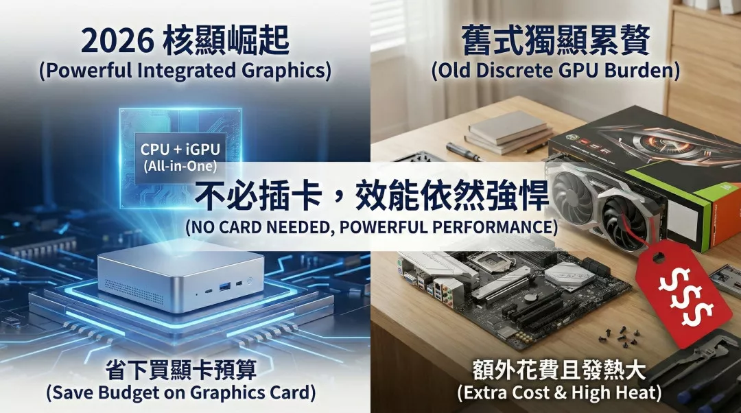 迷你電腦優勢-高效整合網卡
