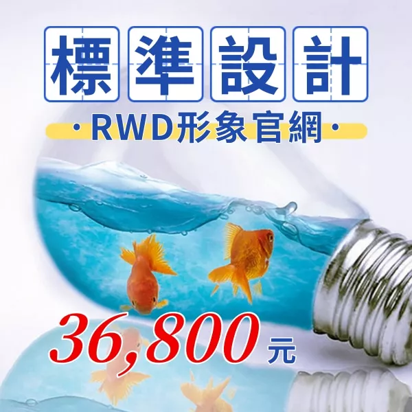 標準型客製化網站設計費36800元